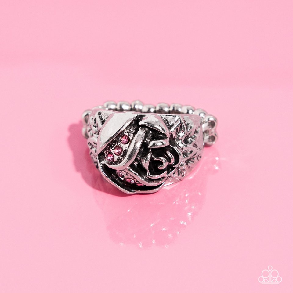 ​Rose Garden Refinement - Pink - Paparazzi Ring Image