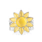 ​Blossoming Sunbeams - Yellow - Paparazzi Ring Image