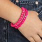 Vacay Vagabond - Pink - Paparazzi Bracelet Image