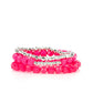 Vacay Vagabond - Pink - Paparazzi Bracelet Image