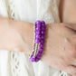 Vacay Vagabond - Purple - Paparazzi Bracelet Image