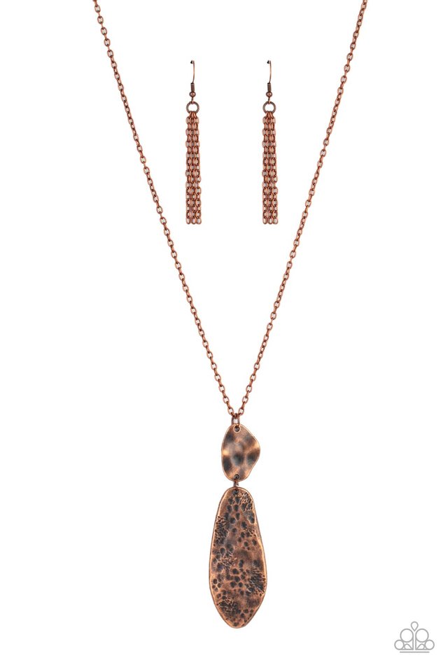 ​Artisan Abode - Copper - Paparazzi Necklace Image