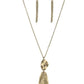 ​Artisan Abode - Brass - Paparazzi Necklace Image