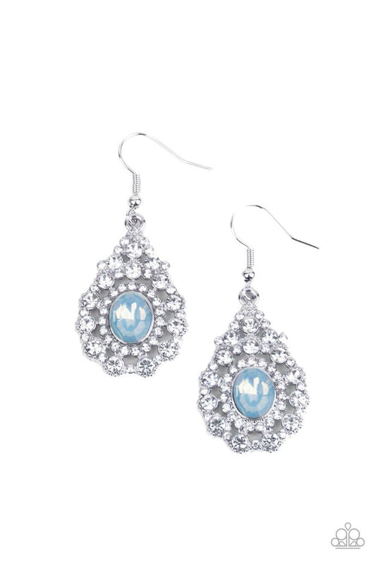 Celestial Charmer - Blue - Paparazzi Earring Image