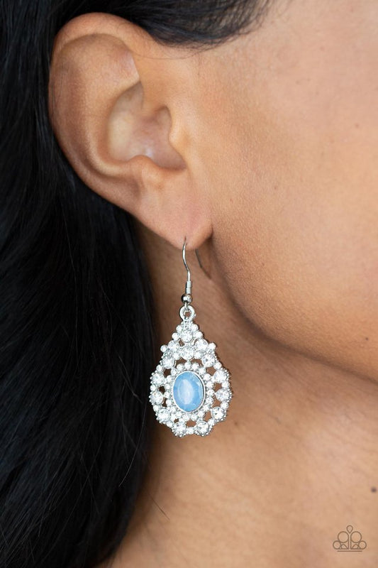 Celestial Charmer - Blue - Paparazzi Earring Image