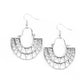 ​Solar Surge - Silver - Paparazzi Earring Image