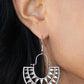 ​Solar Surge - Silver - Paparazzi Earring Image