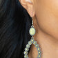 ​Farmhouse Fashion Show - Yellow - Paparazzi Earring Image