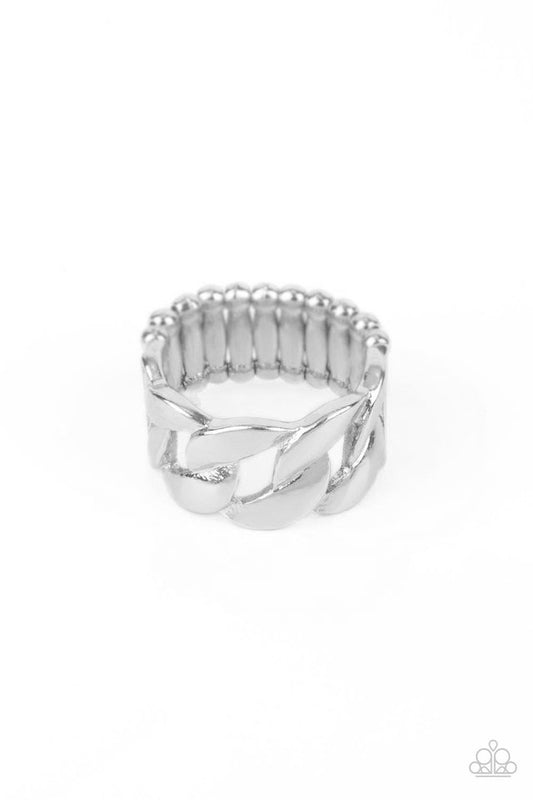 ​Industrial Insider - Silver - Paparazzi Ring Image