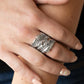 Inner FLIGHT - Silver - Paparazzi Ring Image