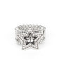 One Nation Under Sparkle - Silver - Paparazzi Ring Image