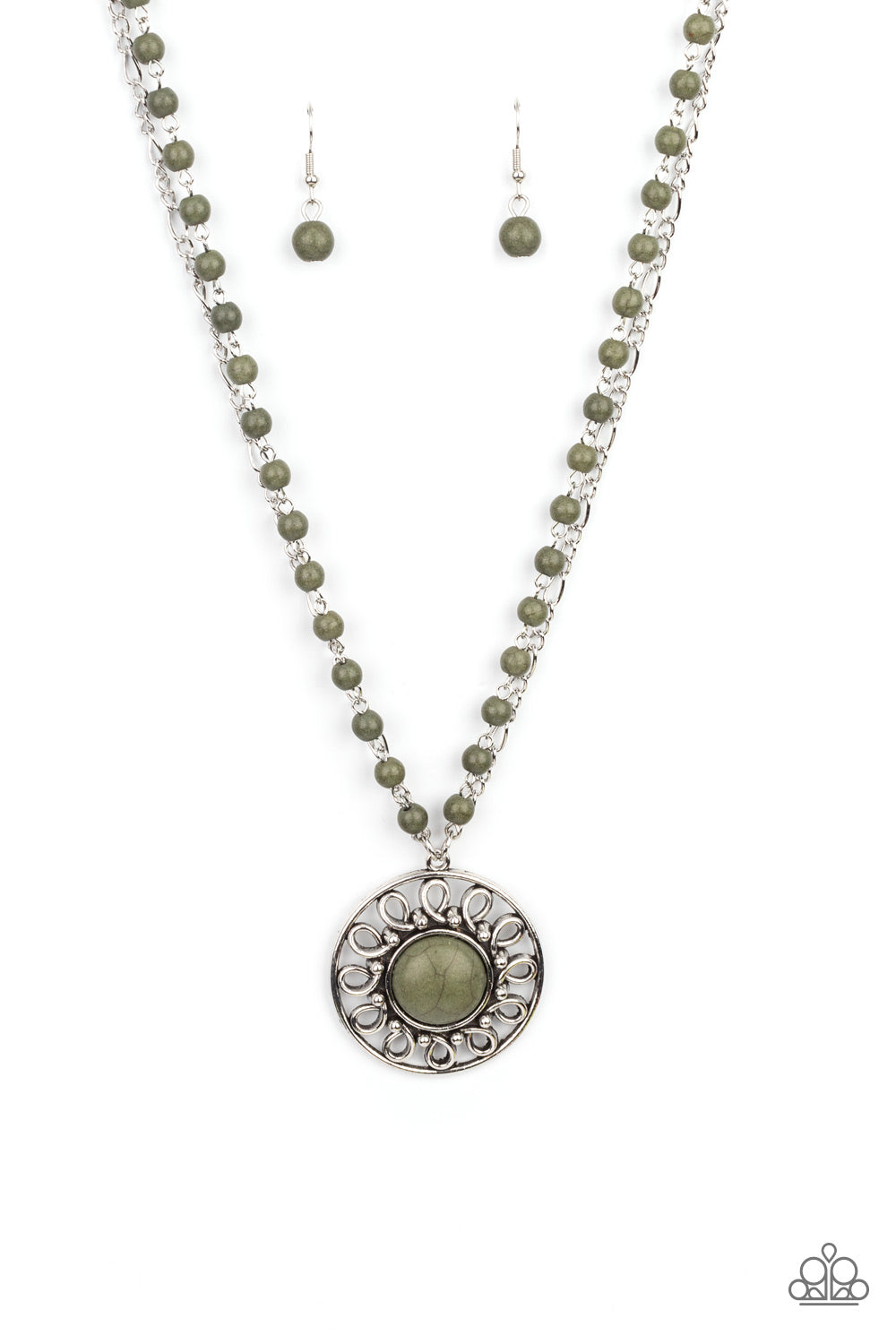Seaside Soiree Green Necklace | Paparazzi Accessories | $5.00