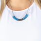 ​Coup de MANE - Blue - Paparazzi Necklace Image