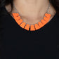 ​Vivaciously Versatile - Orange - Paparazzi Necklace Image