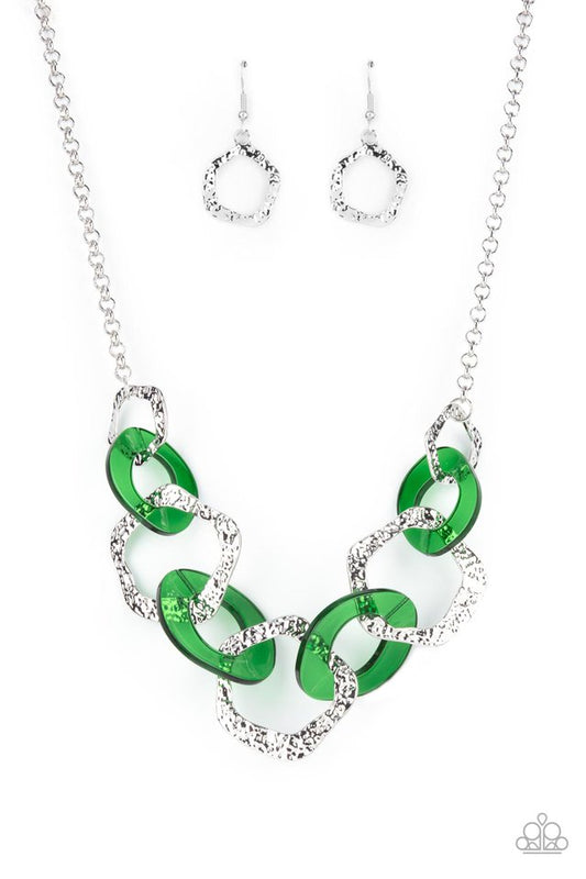 Urban Circus - Green - Paparazzi Necklace Image