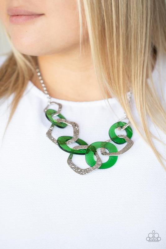 Urban Circus - Green - Paparazzi Necklace Image