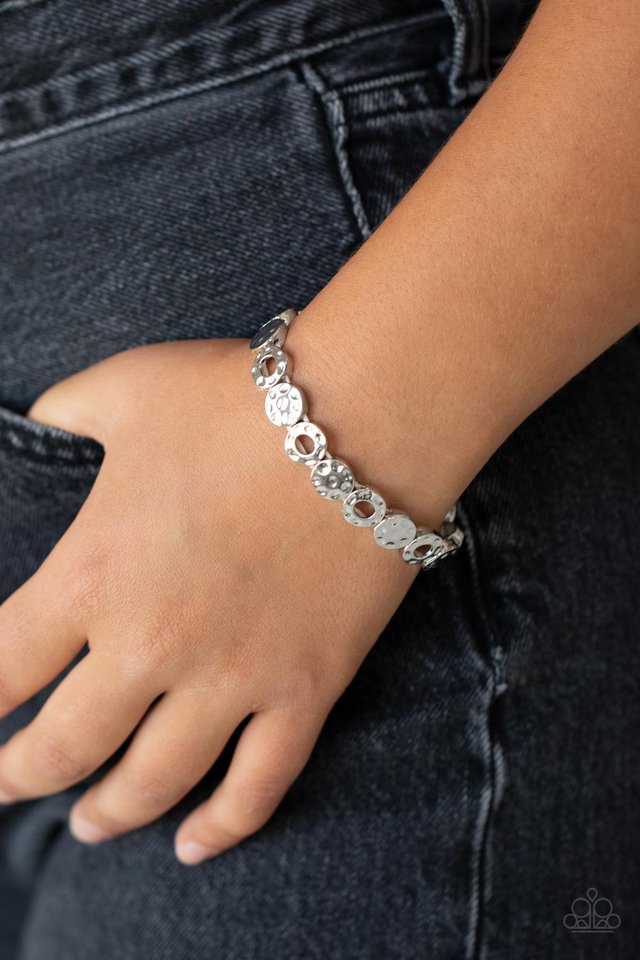 ​Metro Metalsmith - Silver - Paparazzi Bracelet Image