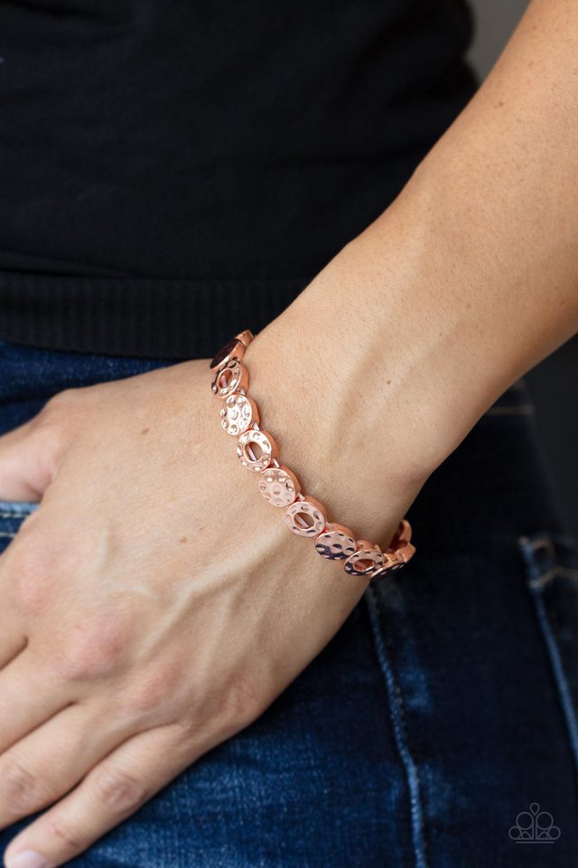 ​Metro Metalsmith - Copper - Paparazzi Bracelet Image