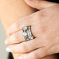 ​Pack It On - White - Paparazzi Ring Image