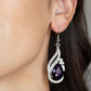 Dancefloor Diva - Purple - Paparazzi Earring Image