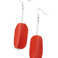 ​Tamarack Trail - Red - Paparazzi Earring Image