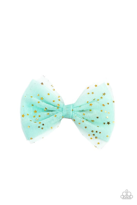 ​Twinkly Tulle - Green - Paparazzi Hair Accessories Image