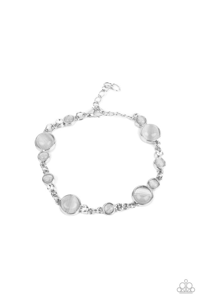 ​Storybook Beam - White - Paparazzi Bracelet Image