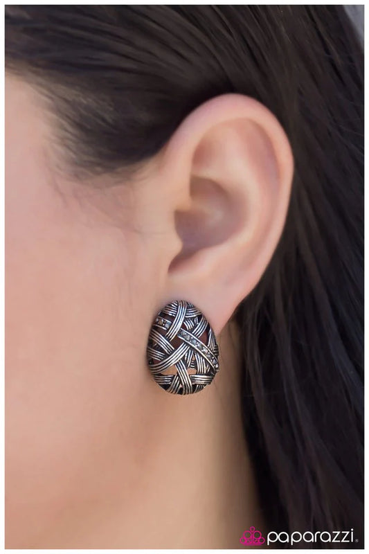Pendiente Paparazzi ~ Se robó el espectáculo - Plata
