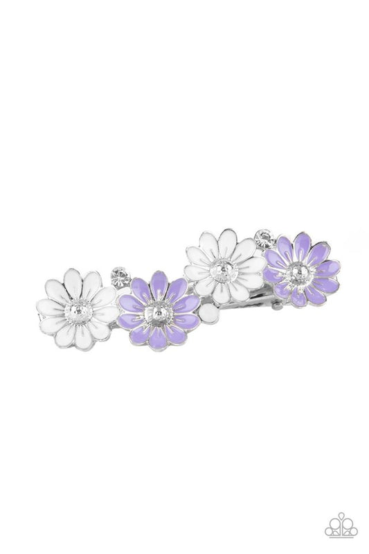 ​Ok, BLOOMER - Purple - Paparazzi Hair Accessories Image