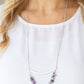 Pebble Prana - Purple - Paparazzi Necklace Image