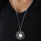 ​Celestial Compass - White - Paparazzi Necklace Image