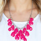 Front Row Flamboyance - Pink - Paparazzi Necklace Image