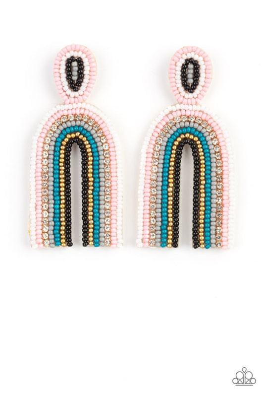 ​Rainbow Remedy - Multi - Paparazzi Earring Image