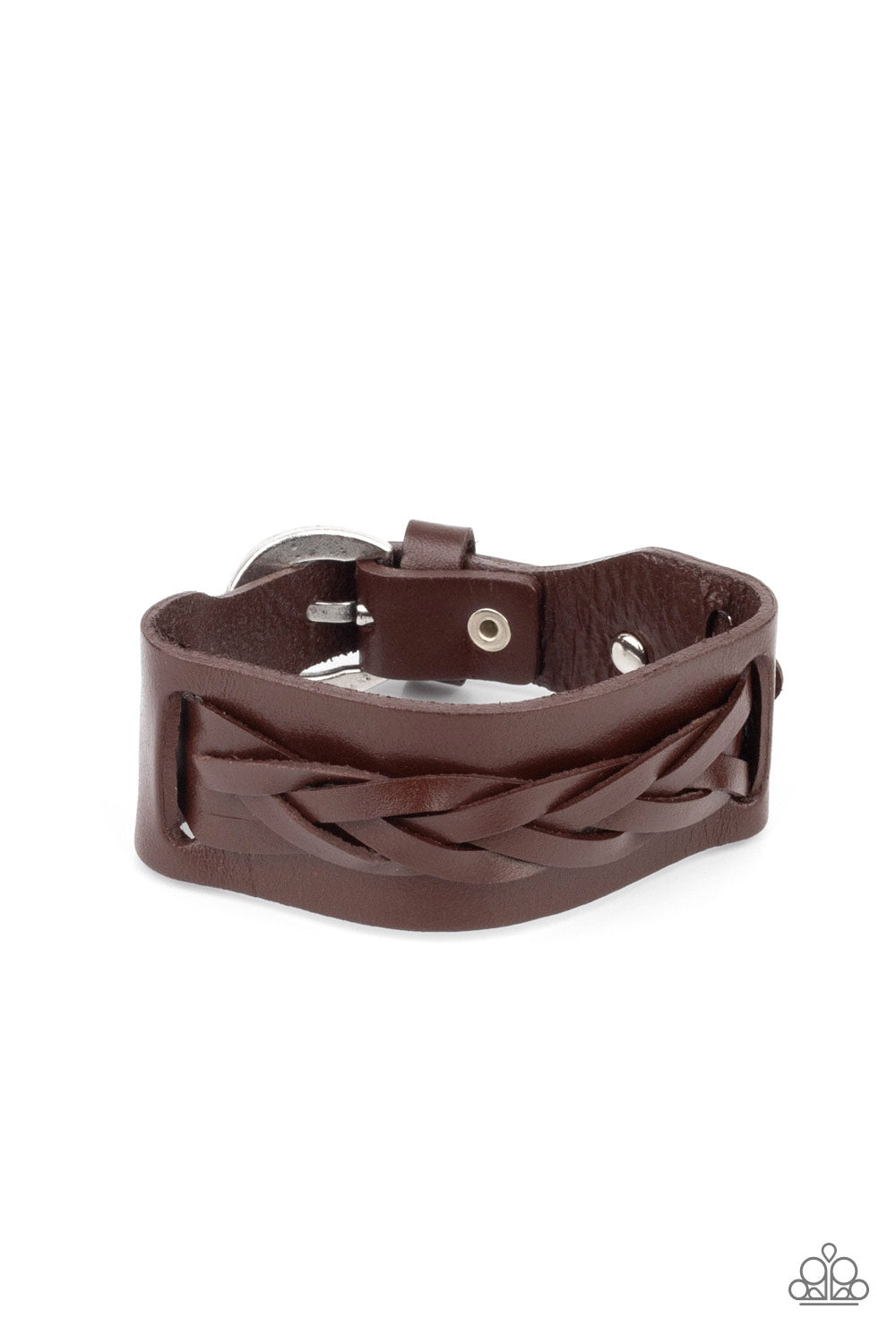 Paparazzi Bracelet ~ Practical Pioneer - Brown