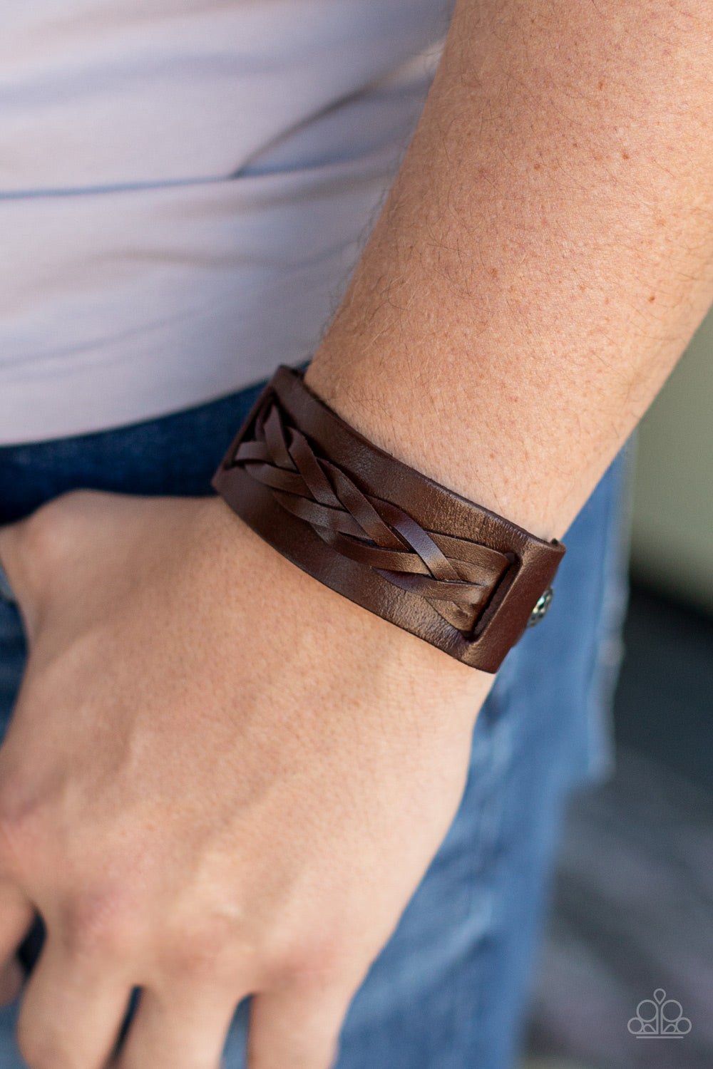 Paparazzi Bracelet ~ Practical Pioneer - Brown