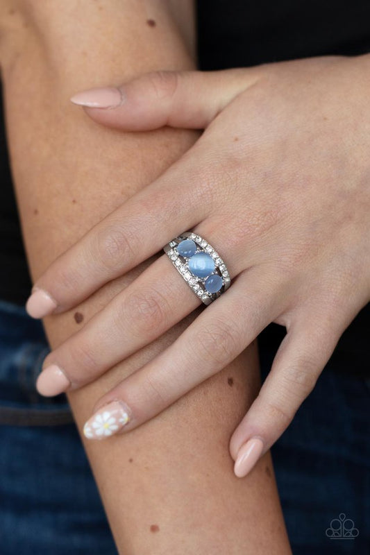 Majestically Mythic - Blue - Paparazzi Ring Image