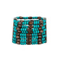​Tropical Nirvana - Blue - Paparazzi Bracelet Image
