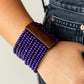 Waikiki Wonderland - Purple - Paparazzi Bracelet Image