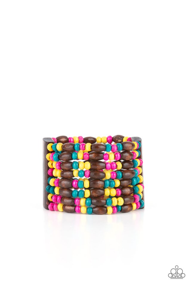 Tropical Nirvana - Multi - Paparazzi Bracelet Image