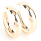 Flat Out Flawless - Gold - Paparazzi Earring Image