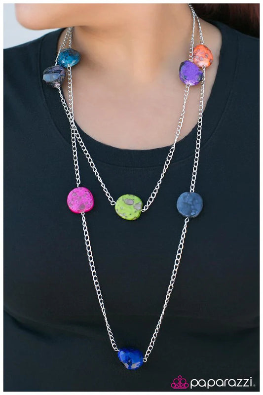 Collar Paparazzi ~ Like A Rock - Multicolor