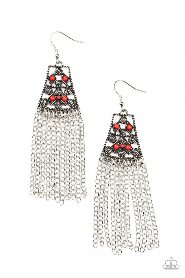 Paparazzi Earring ~ Cleopatras Allure - Red – Paparazzi Jewelry 