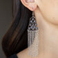 ​Cleopatras Allure - Silver - Paparazzi Earring Image