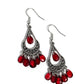 ​Beachside Ballroom - Silver - Paparazzi Earring Image