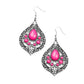 ​New Delhi Nouveau - Pink - Paparazzi Earring Image