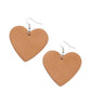 ​Country Crush - Brown - Paparazzi Earring Image