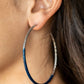 ​DIP, DIP, Hooray! - Blue - Paparazzi Earring Image
