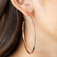 Mega Metro - Copper - Paparazzi Earring Image