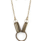 ​Lip Sync Links - Brass - Paparazzi Necklace Image