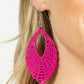 ​Tahiti Tankini - Pink - Paparazzi Earring Image